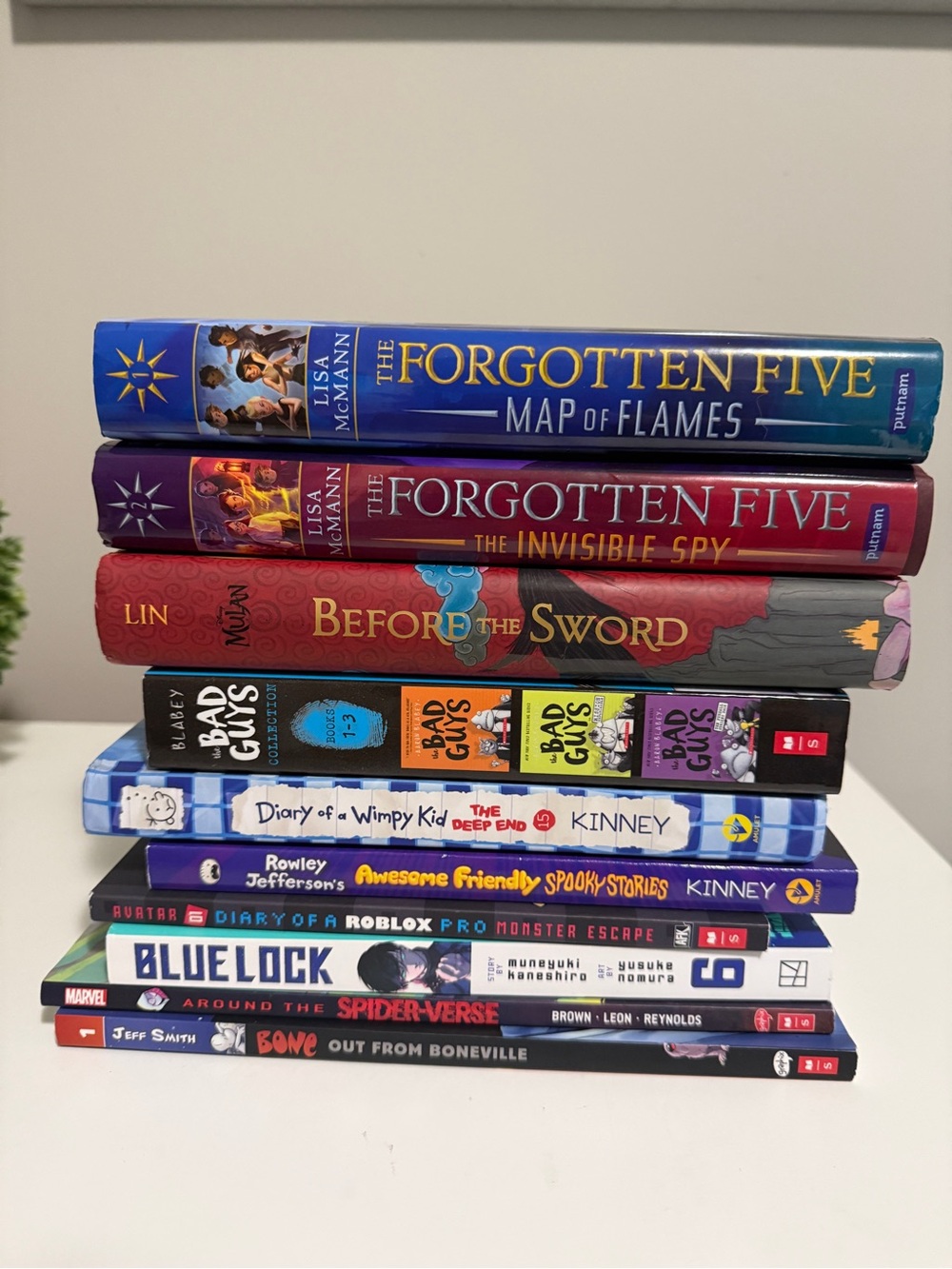 Stack of Kids Books -